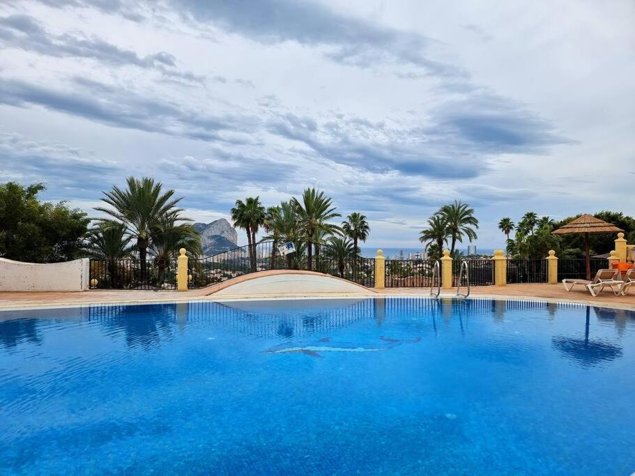 Flamingo Apartment - Imperial Park - Sea View, 6 Pools, Terrace Calpe Exteriör bild