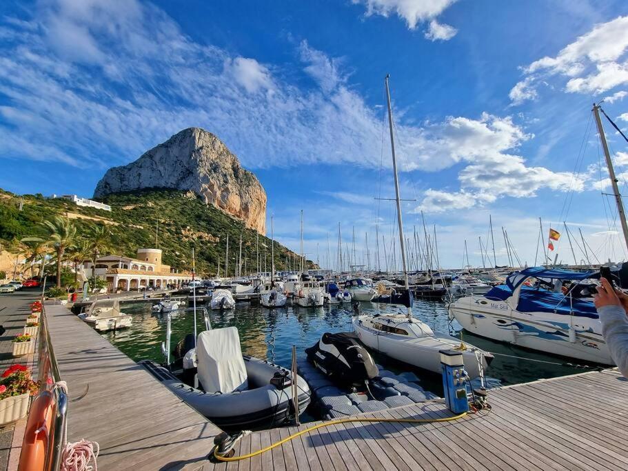 Flamingo Apartment - Imperial Park - Sea View, 6 Pools, Terrace Calpe Exteriör bild